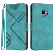 Load image into Gallery viewer, Line Pattern Skin Feel Leather Phone Case
