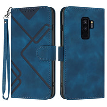 Load image into Gallery viewer, Line Pattern Skin Feel Leather Phone Case
