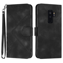 Load image into Gallery viewer, Line Pattern Skin Feel Leather Phone Case