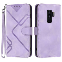 Load image into Gallery viewer, Line Pattern Skin Feel Leather Phone Case