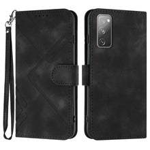 Load image into Gallery viewer, Line Pattern Skin Feel Leather Phone Case, For Samsung Galaxy S23+ 5G, For Samsung Galaxy S23 5G, For Samsung Galaxy A14 5G, For Samsung Galaxy M13 India / F13, For Samsung Galaxy S20 FE, For Samsung Galaxy Xcover6 Pro, For Samsung Galaxy M53 5G       ...