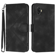 Load image into Gallery viewer, Line Pattern Skin Feel Leather Phone Case, For Samsung Galaxy S23+ 5G, For Samsung Galaxy S23 5G, For Samsung Galaxy A14 5G, For Samsung Galaxy M13 India / F13, For Samsung Galaxy S20 FE, For Samsung Galaxy Xcover6 Pro, For Samsung Galaxy M53 5G       ...