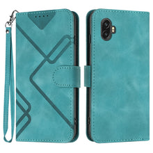 Load image into Gallery viewer, Line Pattern Skin Feel Leather Phone Case, For Samsung Galaxy S23+ 5G, For Samsung Galaxy S23 5G, For Samsung Galaxy A14 5G, For Samsung Galaxy M13 India / F13, For Samsung Galaxy S20 FE, For Samsung Galaxy Xcover6 Pro, For Samsung Galaxy M53 5G       ...
