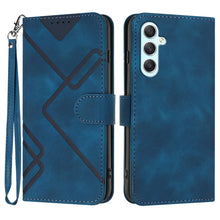 Load image into Gallery viewer, Line Pattern Skin Feel Leather Phone Case, For Samsung Galaxy A55, For Samsung Galaxy A35, For Samsung Galaxy A24 4G, For Samsung Galaxy A14 4G, For Samsung Galaxy A34 5G, For Samsung Galaxy A54 5G, For Samsung Galaxy A04e, For Samsung Galaxy S23 Ultra 5G