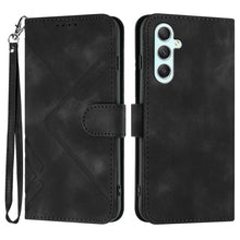 Load image into Gallery viewer, Line Pattern Skin Feel Leather Phone Case, For Samsung Galaxy A55, For Samsung Galaxy A35, For Samsung Galaxy A24 4G, For Samsung Galaxy A14 4G, For Samsung Galaxy A34 5G, For Samsung Galaxy A54 5G, For Samsung Galaxy A04e, For Samsung Galaxy S23 Ultra 5G