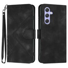 Load image into Gallery viewer, Line Pattern Skin Feel Leather Phone Case, For Samsung Galaxy A55, For Samsung Galaxy A35, For Samsung Galaxy A24 4G, For Samsung Galaxy A14 4G, For Samsung Galaxy A34 5G, For Samsung Galaxy A54 5G, For Samsung Galaxy A04e, For Samsung Galaxy S23 Ultra 5G