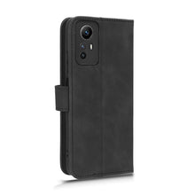Load image into Gallery viewer, Skin Feel Magnetic Flip Leather Phone Case, For Xiaomi Redmi Note 12S 4G