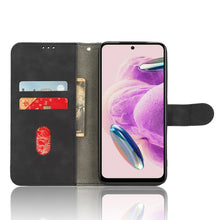 Load image into Gallery viewer, Skin Feel Magnetic Flip Leather Phone Case, For Xiaomi Redmi Note 12S 4G