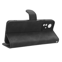 Load image into Gallery viewer, Skin Feel Magnetic Flip Leather Phone Case, For Xiaomi Redmi Note 12S 4G