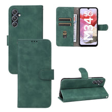 Load image into Gallery viewer, Skin Feel Magnetic Flip Leather Phone Case, For Samsung Galaxy A05 4G, For Samsung Galaxy A05s 4G, For Samsung Galaxy M34 5G, For Samsung Galaxy A25 5G, For Samsung Galaxy S23 FE 5G, For Samsung Galaxy M54 5G