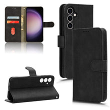 Load image into Gallery viewer, Skin Feel Magnetic Flip Leather Phone Case, For Samsung Galaxy A05 4G, For Samsung Galaxy A05s 4G, For Samsung Galaxy M34 5G, For Samsung Galaxy A25 5G, For Samsung Galaxy S23 FE 5G, For Samsung Galaxy M54 5G