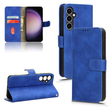 Load image into Gallery viewer, Skin Feel Magnetic Flip Leather Phone Case, For Samsung Galaxy A05 4G, For Samsung Galaxy A05s 4G, For Samsung Galaxy M34 5G, For Samsung Galaxy A25 5G, For Samsung Galaxy S23 FE 5G, For Samsung Galaxy M54 5G