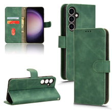 Load image into Gallery viewer, Skin Feel Magnetic Flip Leather Phone Case, For Samsung Galaxy A05 4G, For Samsung Galaxy A05s 4G, For Samsung Galaxy M34 5G, For Samsung Galaxy A25 5G, For Samsung Galaxy S23 FE 5G, For Samsung Galaxy M54 5G