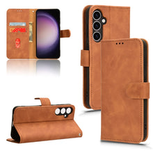 Load image into Gallery viewer, Skin Feel Magnetic Flip Leather Phone Case, For Samsung Galaxy A05 4G, For Samsung Galaxy A05s 4G, For Samsung Galaxy M34 5G, For Samsung Galaxy A25 5G, For Samsung Galaxy S23 FE 5G, For Samsung Galaxy M54 5G
