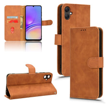 Load image into Gallery viewer, Skin Feel Magnetic Flip Leather Phone Case, For Samsung Galaxy A05 4G, For Samsung Galaxy A05s 4G, For Samsung Galaxy M34 5G, For Samsung Galaxy A25 5G, For Samsung Galaxy S23 FE 5G, For Samsung Galaxy M54 5G