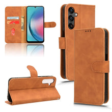 Load image into Gallery viewer, Skin Feel Magnetic Flip Leather Phone Case, For Samsung Galaxy A05 4G, For Samsung Galaxy A05s 4G, For Samsung Galaxy M34 5G, For Samsung Galaxy A25 5G, For Samsung Galaxy S23 FE 5G, For Samsung Galaxy M54 5G
