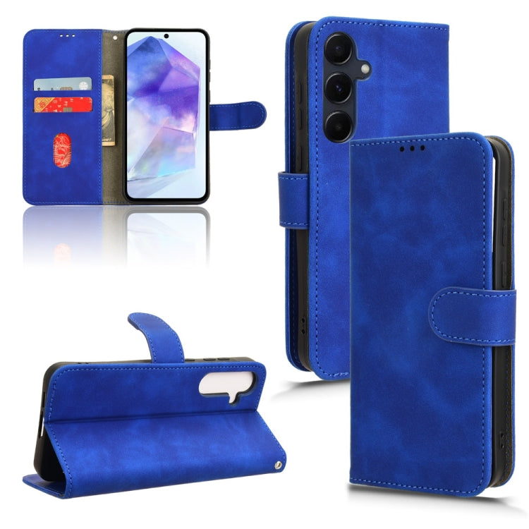 Skin Feel Magnetic Flip Leather Phone Case