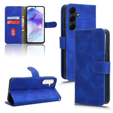 Load image into Gallery viewer, Skin Feel Magnetic Flip Leather Phone Case