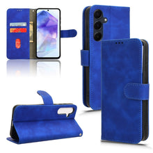 Load image into Gallery viewer, Skin Feel Magnetic Flip Leather Phone Case