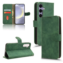 Load image into Gallery viewer, Skin Feel Magnetic Flip Leather Phone Case