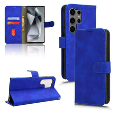 Load image into Gallery viewer, Skin Feel Magnetic Flip Leather Phone Case