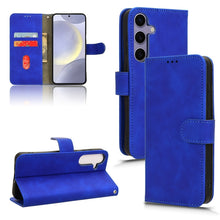 Load image into Gallery viewer, Skin Feel Magnetic Flip Leather Phone Case