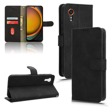 Load image into Gallery viewer, Skin Feel Magnetic Flip Leather Phone Case