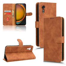 Load image into Gallery viewer, Skin Feel Magnetic Flip Leather Phone Case