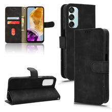 Load image into Gallery viewer, Skin Feel Magnetic Flip Leather Phone Case