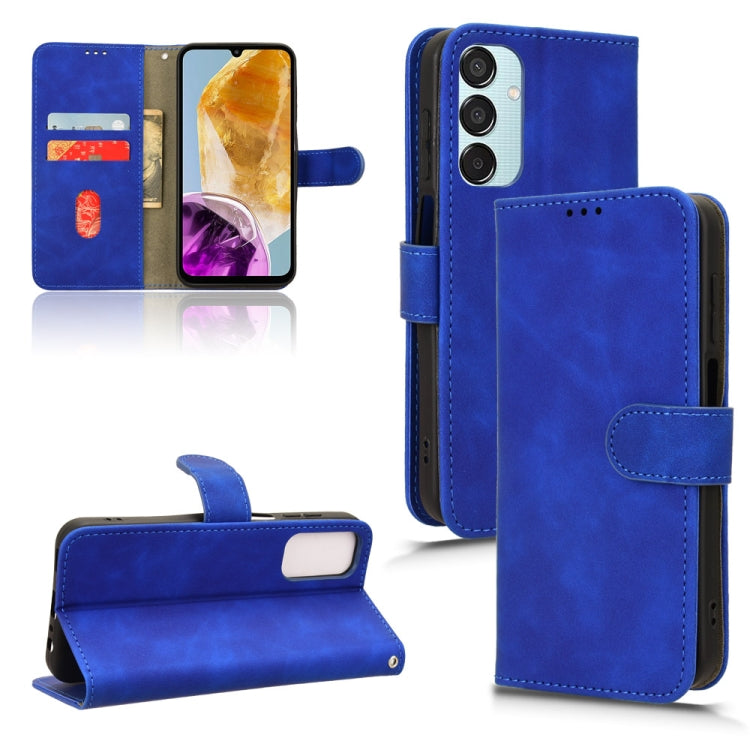 Skin Feel Magnetic Flip Leather Phone Case