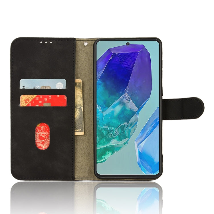 Skin Feel Magnetic Flip Leather Phone Case