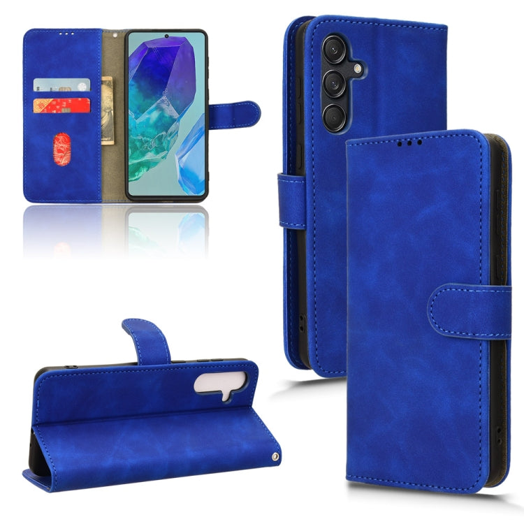 Skin Feel Magnetic Flip Leather Phone Case