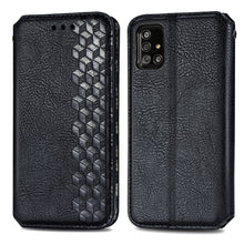 Load image into Gallery viewer, Cubic Grid Pressed Horizontal Flip Magnetic Leather Case with Holder &amp; Card Slots &amp; Wallet, For Samsung Galaxy A51
