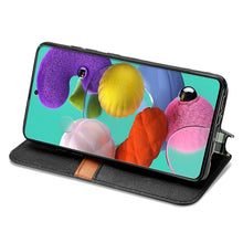 Load image into Gallery viewer, Cubic Grid Pressed Horizontal Flip Magnetic Leather Case with Holder &amp; Card Slots &amp; Wallet, For Samsung Galaxy A51