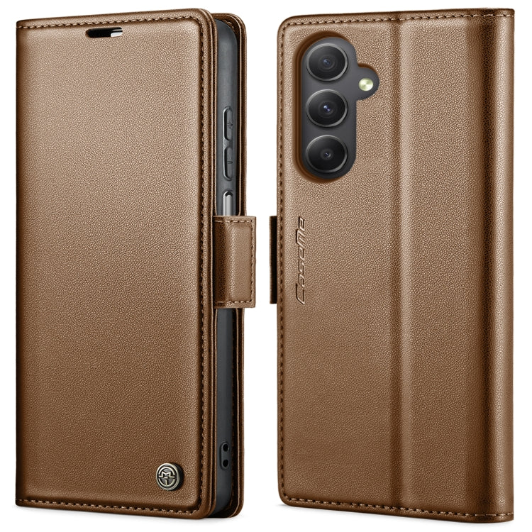 CaseMe 023 Butterfly Buckle Litchi Texture RFID Anti-theft Leather Phone Case, For Samsung Galaxy S23 FE 5G, For Samsung Galaxy A24 4G, For Samsung Galaxy A14 4G/5G, For Samsung Galaxy A34 5G, For Samsung Galaxy A54 5G, For Samsung Galaxy S23 Ultra 5G ...