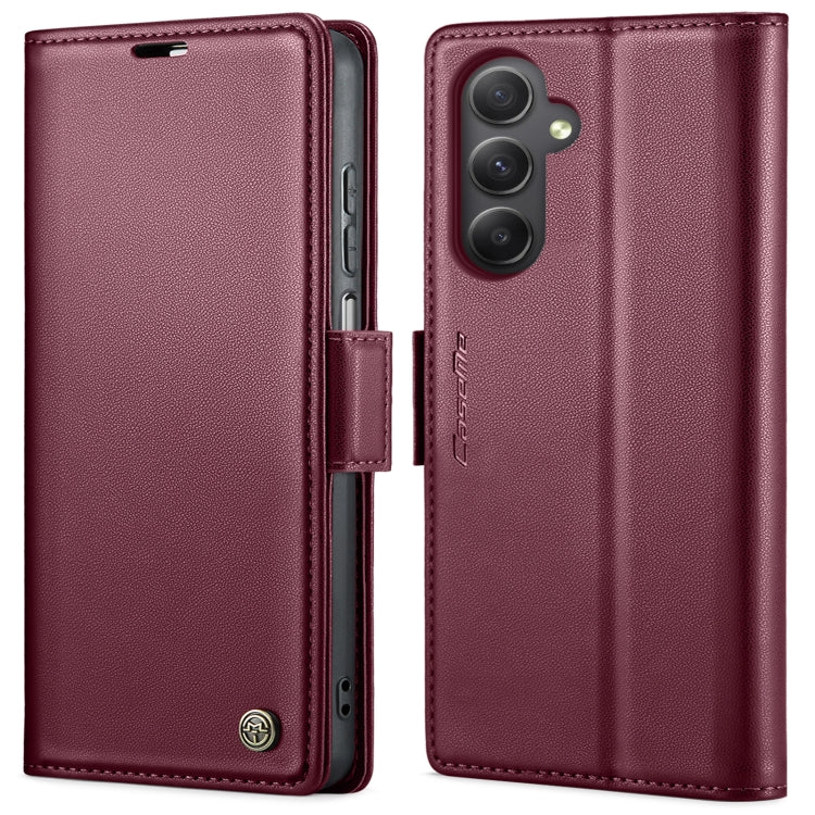 CaseMe 023 Butterfly Buckle Litchi Texture RFID Anti-theft Leather Phone Case, For Samsung Galaxy S23 FE 5G, For Samsung Galaxy A24 4G, For Samsung Galaxy A14 4G/5G, For Samsung Galaxy A34 5G, For Samsung Galaxy A54 5G, For Samsung Galaxy S23 Ultra 5G ...