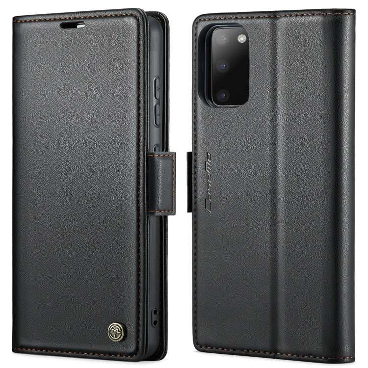 CaseMe 023 Butterfly Buckle Litchi Texture RFID Anti-theft Leather Phone Case, For Samsung Galaxy S21+ 5G, For Samsung Galaxy S21 Ultra 5G, For Samsung Galaxy Note20 Ultra, For Samsung Galaxy S20 Ultra, For Samsung Galaxy S20, For Samsung Galaxy S20+  ...