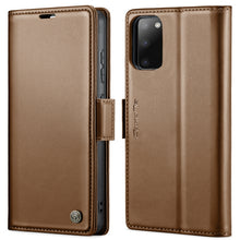 Load image into Gallery viewer, CaseMe 023 Butterfly Buckle Litchi Texture RFID Anti-theft Leather Phone Case, For Samsung Galaxy S21+ 5G, For Samsung Galaxy S21 Ultra 5G, For Samsung Galaxy Note20 Ultra, For Samsung Galaxy S20 Ultra, For Samsung Galaxy S20, For Samsung Galaxy S20+  ...