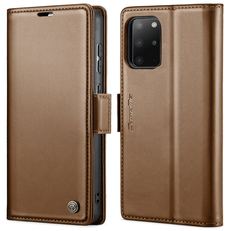 CaseMe 023 Butterfly Buckle Litchi Texture RFID Anti-theft Leather Phone Case, For Samsung Galaxy S21+ 5G, For Samsung Galaxy S21 Ultra 5G, For Samsung Galaxy Note20 Ultra, For Samsung Galaxy S20 Ultra, For Samsung Galaxy S20, For Samsung Galaxy S20+  ...