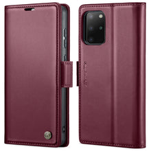 Load image into Gallery viewer, CaseMe 023 Butterfly Buckle Litchi Texture RFID Anti-theft Leather Phone Case, For Samsung Galaxy S21+ 5G, For Samsung Galaxy S21 Ultra 5G, For Samsung Galaxy Note20 Ultra, For Samsung Galaxy S20 Ultra, For Samsung Galaxy S20, For Samsung Galaxy S20+  ...
