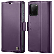 Load image into Gallery viewer, CaseMe 023 Butterfly Buckle Litchi Texture RFID Anti-theft Leather Phone Case, For Samsung Galaxy S21+ 5G, For Samsung Galaxy S21 Ultra 5G, For Samsung Galaxy Note20 Ultra, For Samsung Galaxy S20 Ultra, For Samsung Galaxy S20, For Samsung Galaxy S20+  ...