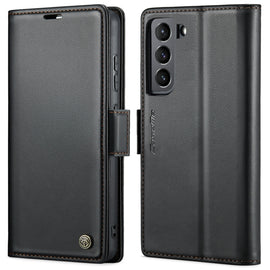 CaseMe 023 Butterfly Buckle Litchi Texture RFID Anti-theft Leather Phone Case, For Samsung Galaxy S22 5G, For Samsung Galaxy A32 5G / M32 5G, For Samsung Galaxy A52/A52s 5G, For Samsung Galaxy A22 5G, For Samsung Galaxy S21 FE 5G, For Samsung Galaxy A7...