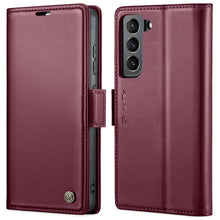 Load image into Gallery viewer, CaseMe 023 Butterfly Buckle Litchi Texture RFID Anti-theft Leather Phone Case, For Samsung Galaxy S22 5G, For Samsung Galaxy A32 5G / M32 5G, For Samsung Galaxy A52/A52s 5G, For Samsung Galaxy A22 5G, For Samsung Galaxy S21 FE 5G, For Samsung Galaxy A7...
