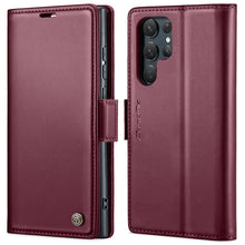 Load image into Gallery viewer, CaseMe 023 Butterfly Buckle Litchi Texture RFID Anti-theft Leather Phone Case, For Samsung Galaxy A12 5G, For Samsung Galaxy A13 4G/5G/A04s/A04/M13 5G, For Samsung Galaxy S20 FE, For Samsung Galaxy A23, For Samsung Galaxy A73 5G, For Samsung Galaxy A33...