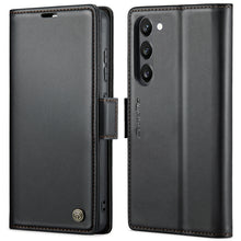 Load image into Gallery viewer, CaseMe 023 Butterfly Buckle Litchi Texture RFID Anti-theft Leather Phone Case, For Samsung Galaxy S23 FE 5G, For Samsung Galaxy A24 4G, For Samsung Galaxy A14 4G/5G, For Samsung Galaxy A34 5G, For Samsung Galaxy A54 5G, For Samsung Galaxy S23 Ultra 5G ...