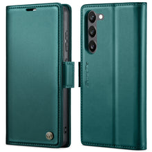 Load image into Gallery viewer, CaseMe 023 Butterfly Buckle Litchi Texture RFID Anti-theft Leather Phone Case, For Samsung Galaxy S23 FE 5G, For Samsung Galaxy A24 4G, For Samsung Galaxy A14 4G/5G, For Samsung Galaxy A34 5G, For Samsung Galaxy A54 5G, For Samsung Galaxy S23 Ultra 5G ...