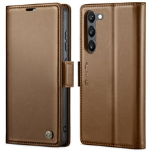 Load image into Gallery viewer, CaseMe 023 Butterfly Buckle Litchi Texture RFID Anti-theft Leather Phone Case, For Samsung Galaxy S23 FE 5G, For Samsung Galaxy A24 4G, For Samsung Galaxy A14 4G/5G, For Samsung Galaxy A34 5G, For Samsung Galaxy A54 5G, For Samsung Galaxy S23 Ultra 5G ...