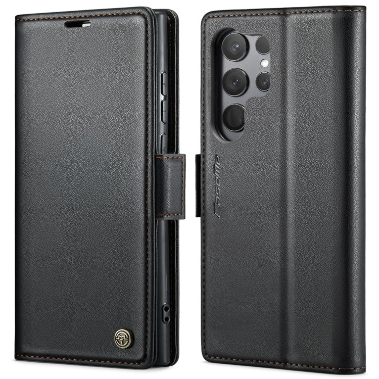 CaseMe 023 Butterfly Buckle Litchi Texture RFID Anti-theft Leather Phone Case, For Samsung Galaxy S23 FE 5G, For Samsung Galaxy A24 4G, For Samsung Galaxy A14 4G/5G, For Samsung Galaxy A34 5G, For Samsung Galaxy A54 5G, For Samsung Galaxy S23 Ultra 5G ...