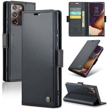Load image into Gallery viewer, CaseMe 023 Butterfly Buckle Litchi Texture RFID Anti-theft Leather Phone Case, For Samsung Galaxy S21+ 5G, For Samsung Galaxy S21 Ultra 5G, For Samsung Galaxy Note20 Ultra, For Samsung Galaxy S20 Ultra, For Samsung Galaxy S20, For Samsung Galaxy S20+  ...