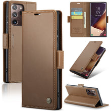 Load image into Gallery viewer, CaseMe 023 Butterfly Buckle Litchi Texture RFID Anti-theft Leather Phone Case, For Samsung Galaxy S21+ 5G, For Samsung Galaxy S21 Ultra 5G, For Samsung Galaxy Note20 Ultra, For Samsung Galaxy S20 Ultra, For Samsung Galaxy S20, For Samsung Galaxy S20+  ...